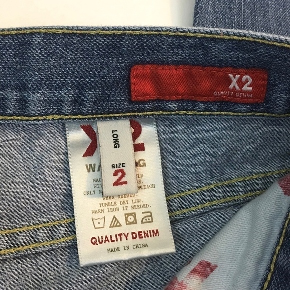 Express Jeans Women's Curvy Fit Flare Leg Size 2 Long length 32" - Picture 5 of 7